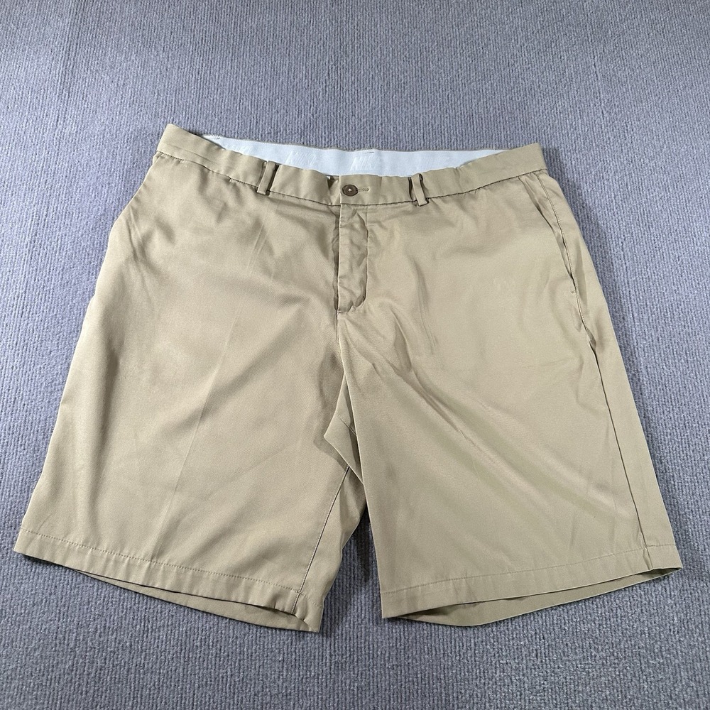 Nike Golf Performance Shorts Mens Size 38 Dri Fit Straight Fit Stretch - Picture 2 of 9